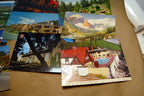 Mix lot of posted Postcard from Canada lot of of 12  1990's