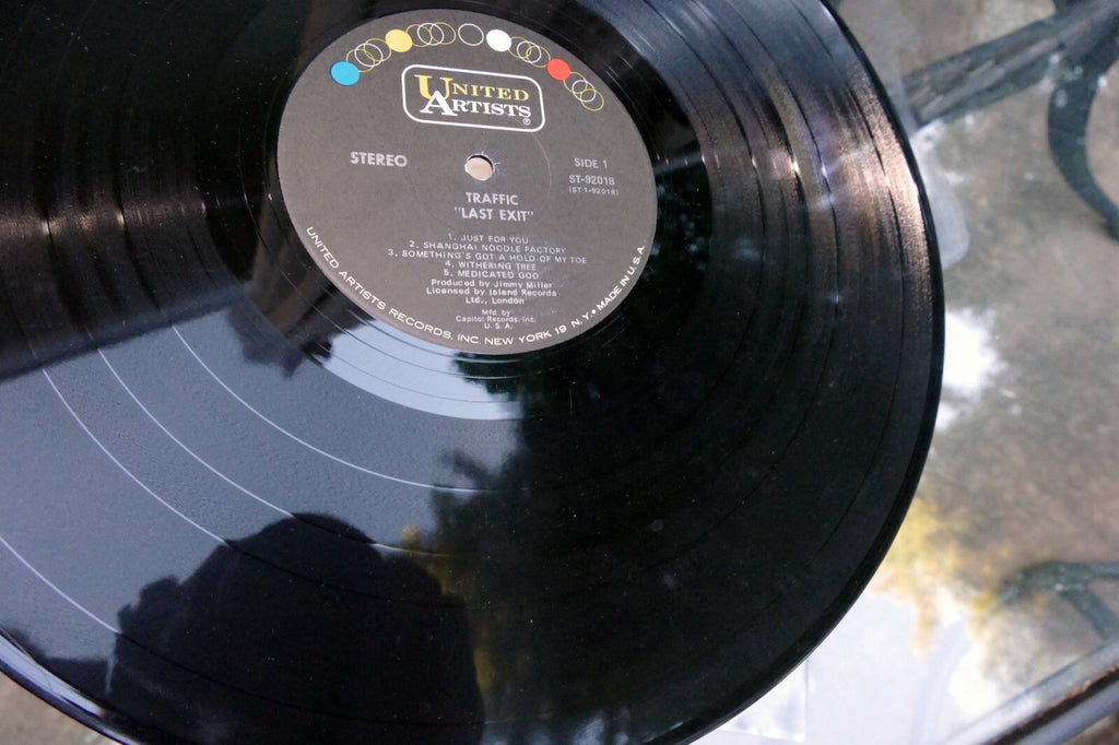 Traffic - LAST EXIT LP Vinyl Stereo Record Album UAS 6702 ST-92018 United Artist