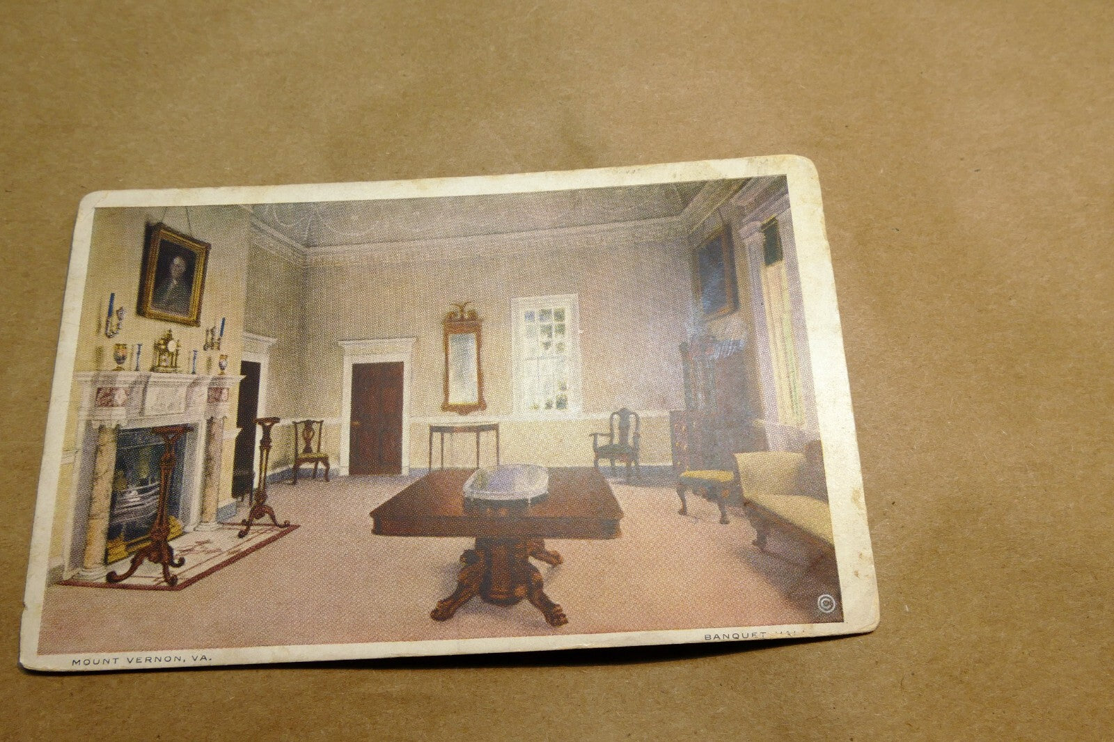 Mount Vernon VA 1926 postcard - unposted