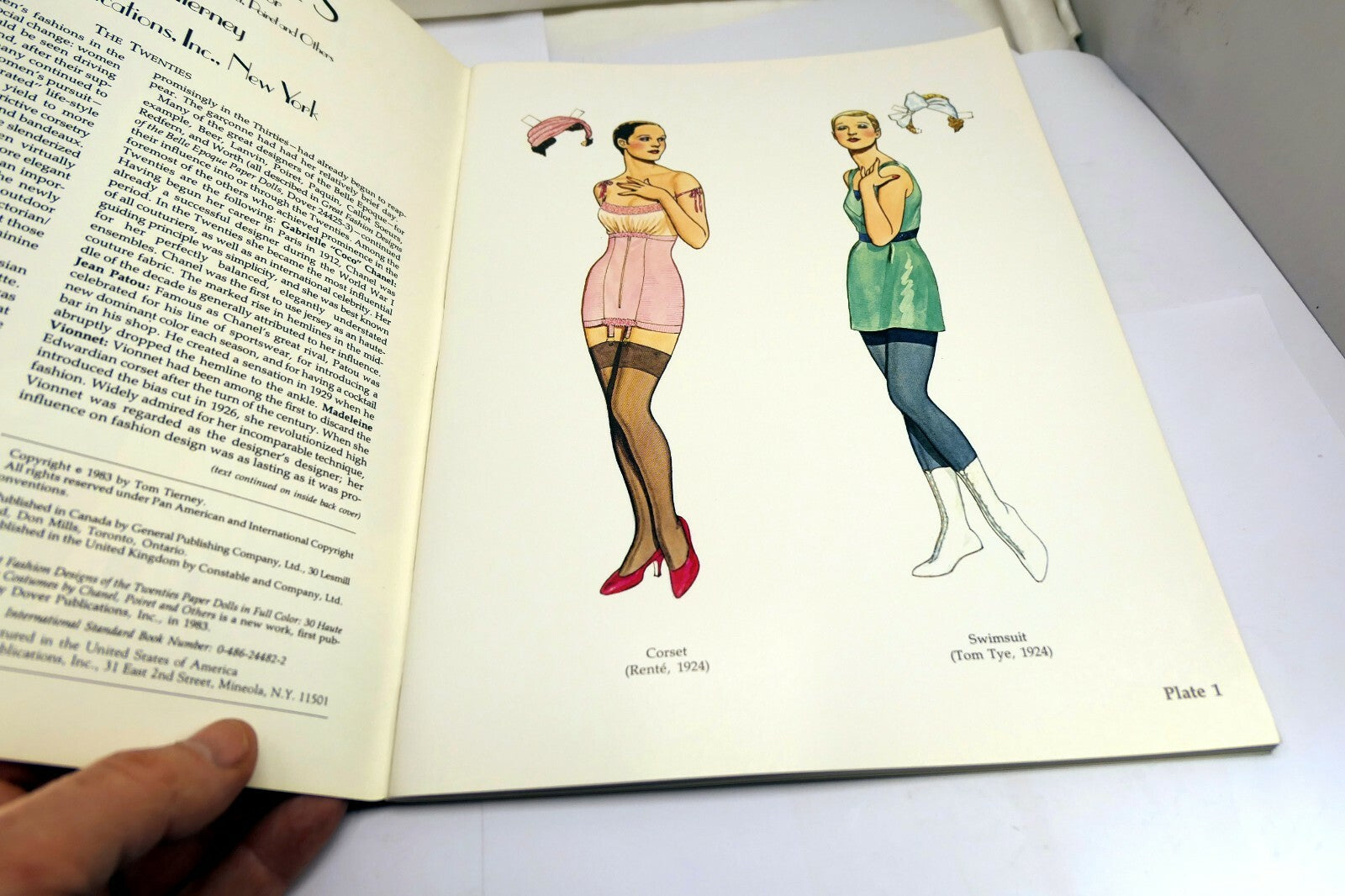 Dover Paper Dolls: Great Fashion Designs of the Twenties Paper Dolls by Tierney