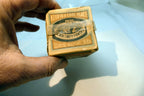 Empty Box Monkey Brand Black Tooth Powder Sealed Advertising NOS Bombay 1969
