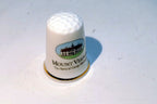 Porcelain Thimble Souvenir Mount Vernon George Washington Home US