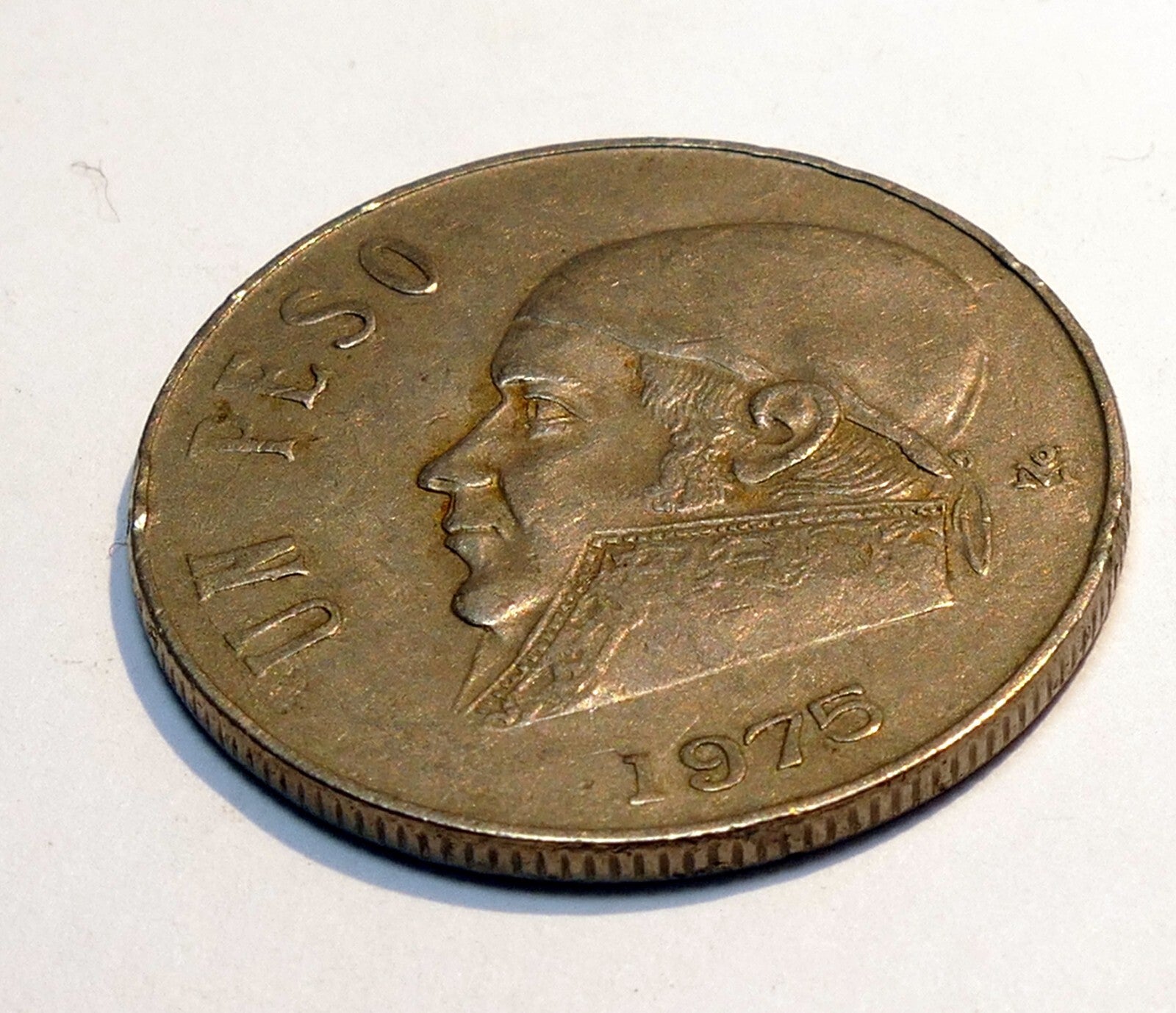 Mexico 1975 un peso coin