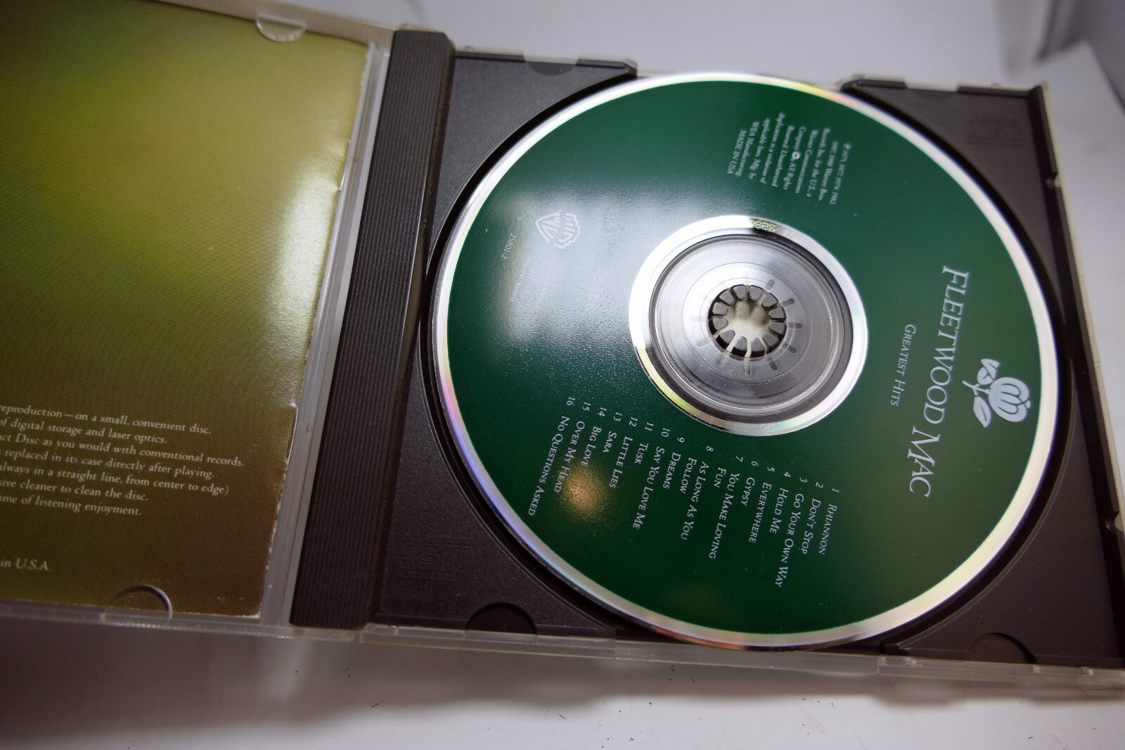 Fleetwood Mac – Greatest Hits CD USED - W2 25801 1988 warner Bros