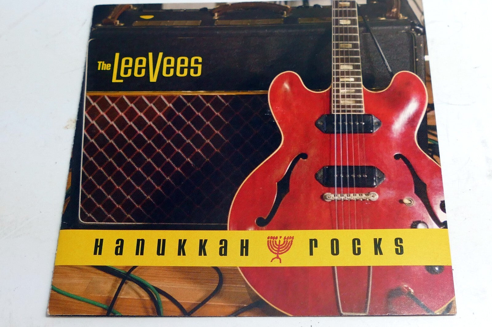 Inlay cover art only no case or cd included   leevees hanukkah rocks