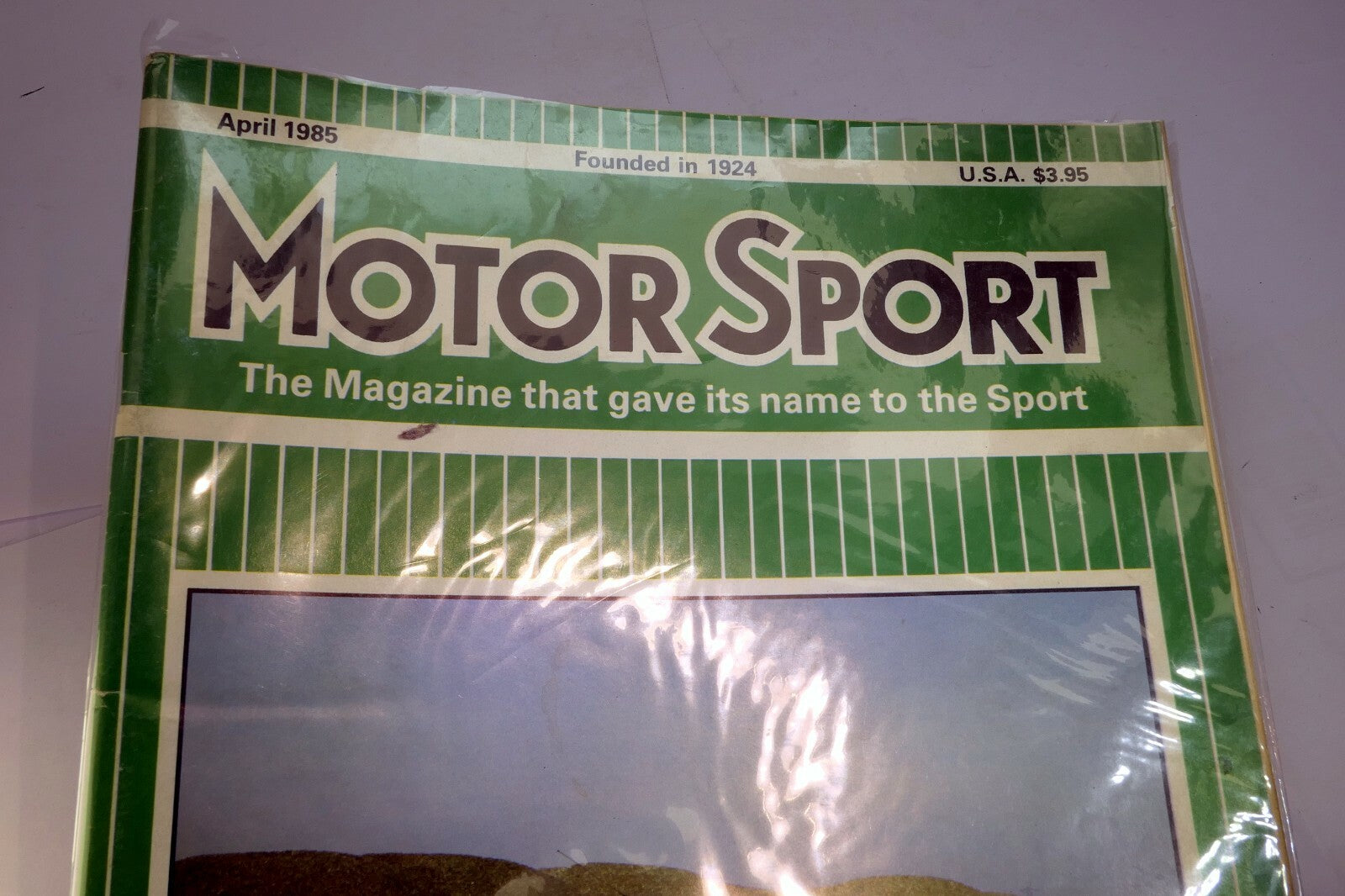 Motor Sport Magazine April 1985