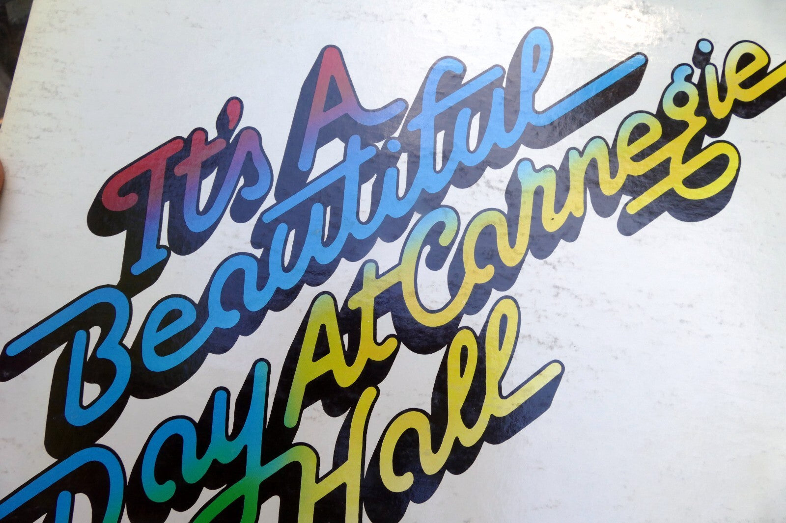 It's a beautiful day at carnegie hall kc 31338 lp vinyl record 1972 columbia