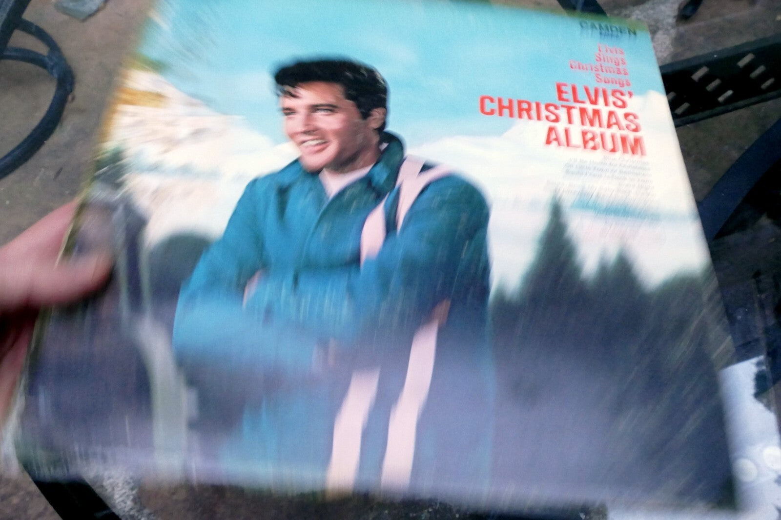 1970 Elvis Presley Elvis' Christmas Album RCA CAL-2428 - ALBUM ART COVER ONLY