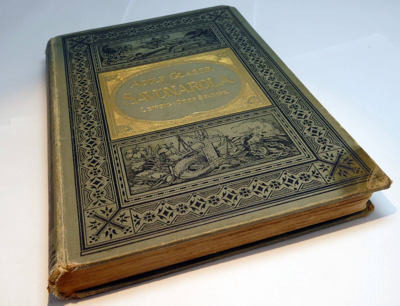 Adolf glaser savonarola leipzig: otto spalmer