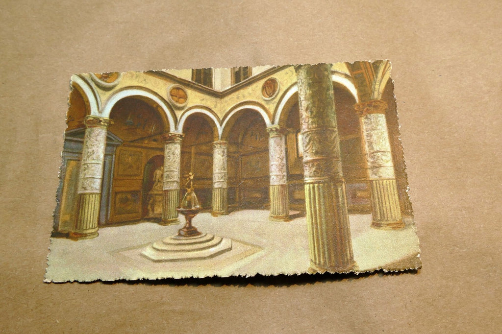 Firenze Palazzo Vecchio Cortile Italy 1910c postcard - unposted