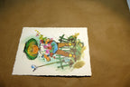 Adolf KORSCH VERLAG Postcard Munchen Boy with Flowers - Unposted Art