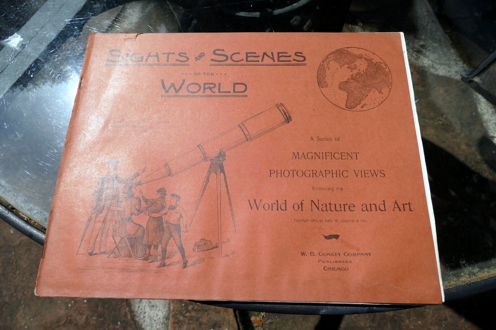 Sights and Scenes of the World No 3, Nov. 1893 Nature and Art Photographic Views
