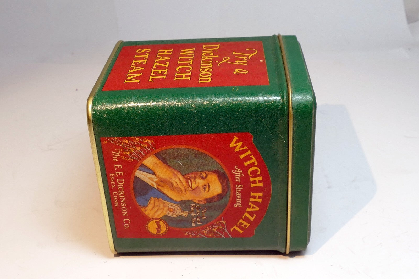 Dickinson's Double Distilled Witch Hazel Collectible Tin rectangle 4"
