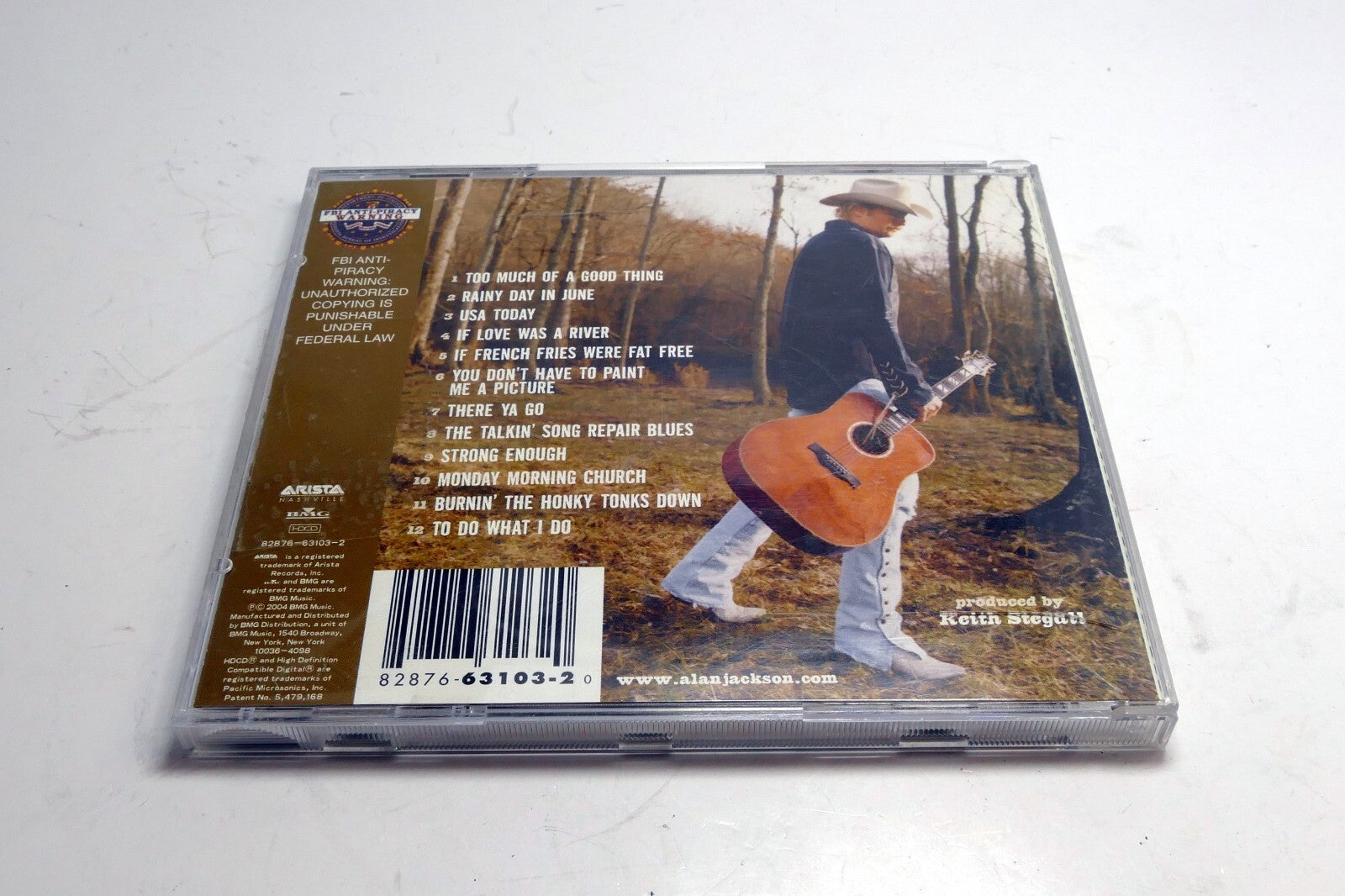 What I Do - Audio CD By Jackson, Alan 2004 BMG Music 82876-63103-2
