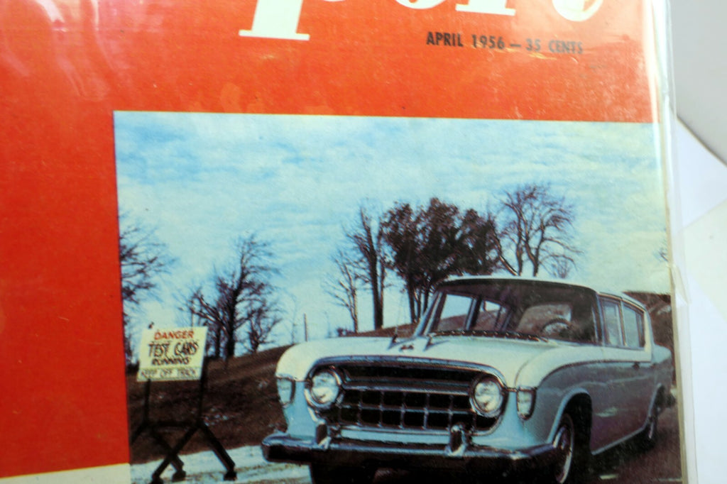 Motorsport  Magazine April 1956 Bill Holland Tests Rambler and Chevrolet