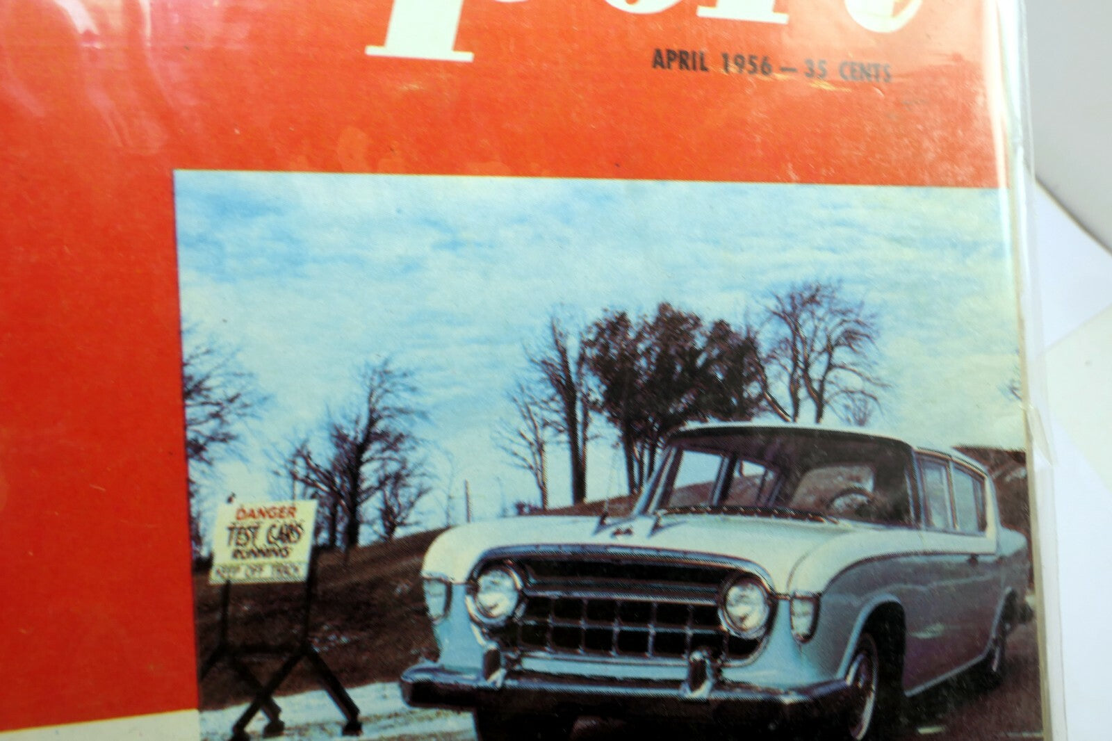 Motorsport  Magazine April 1956 Bill Holland Tests Rambler and Chevrolet