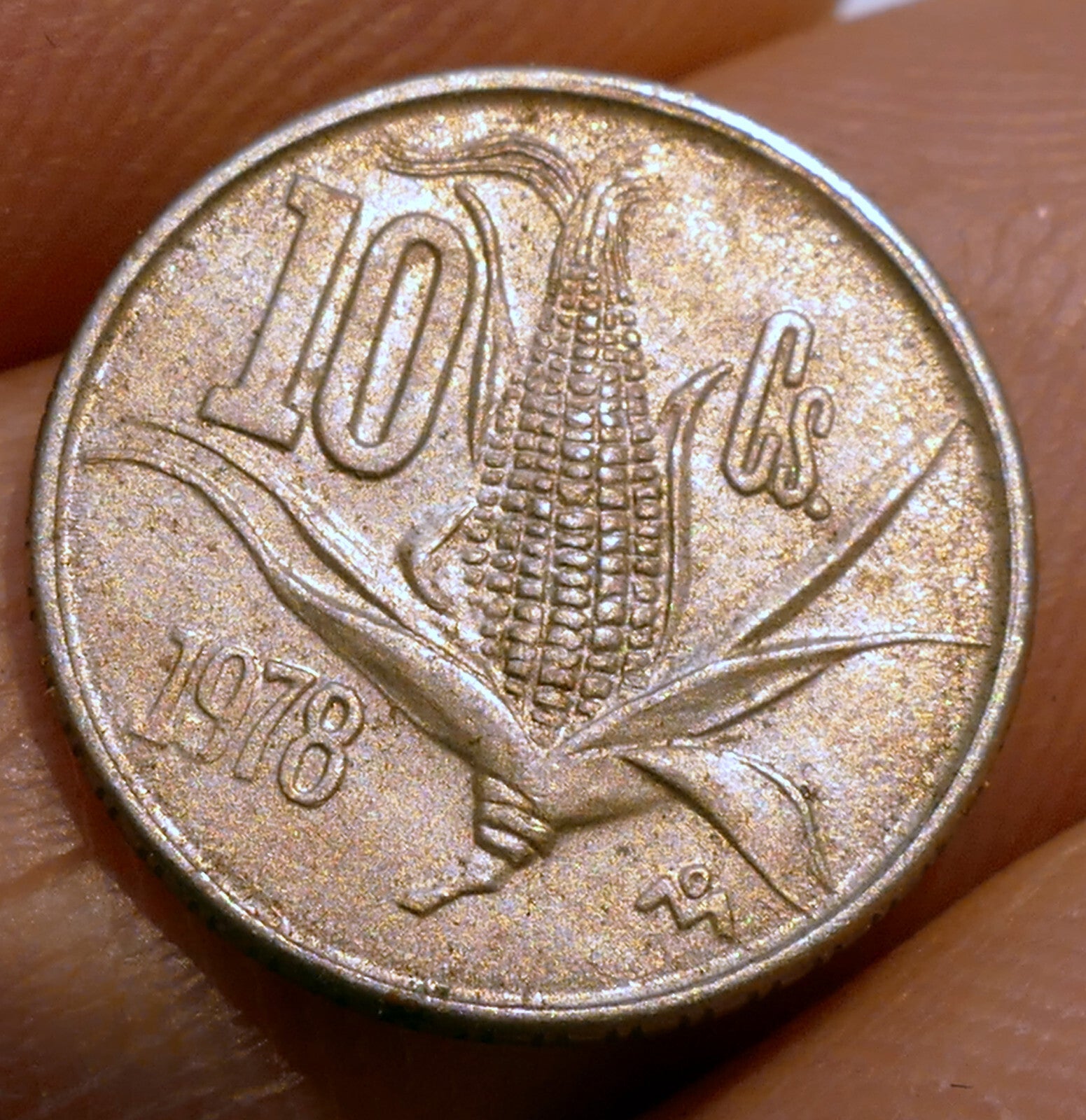 1978 mexico 10 centavos coin