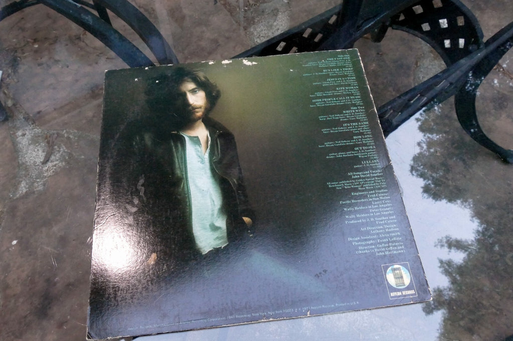 J. D. Souther Vinyl LP Asylum Records 1972, SD-5055, Self-titled  LP