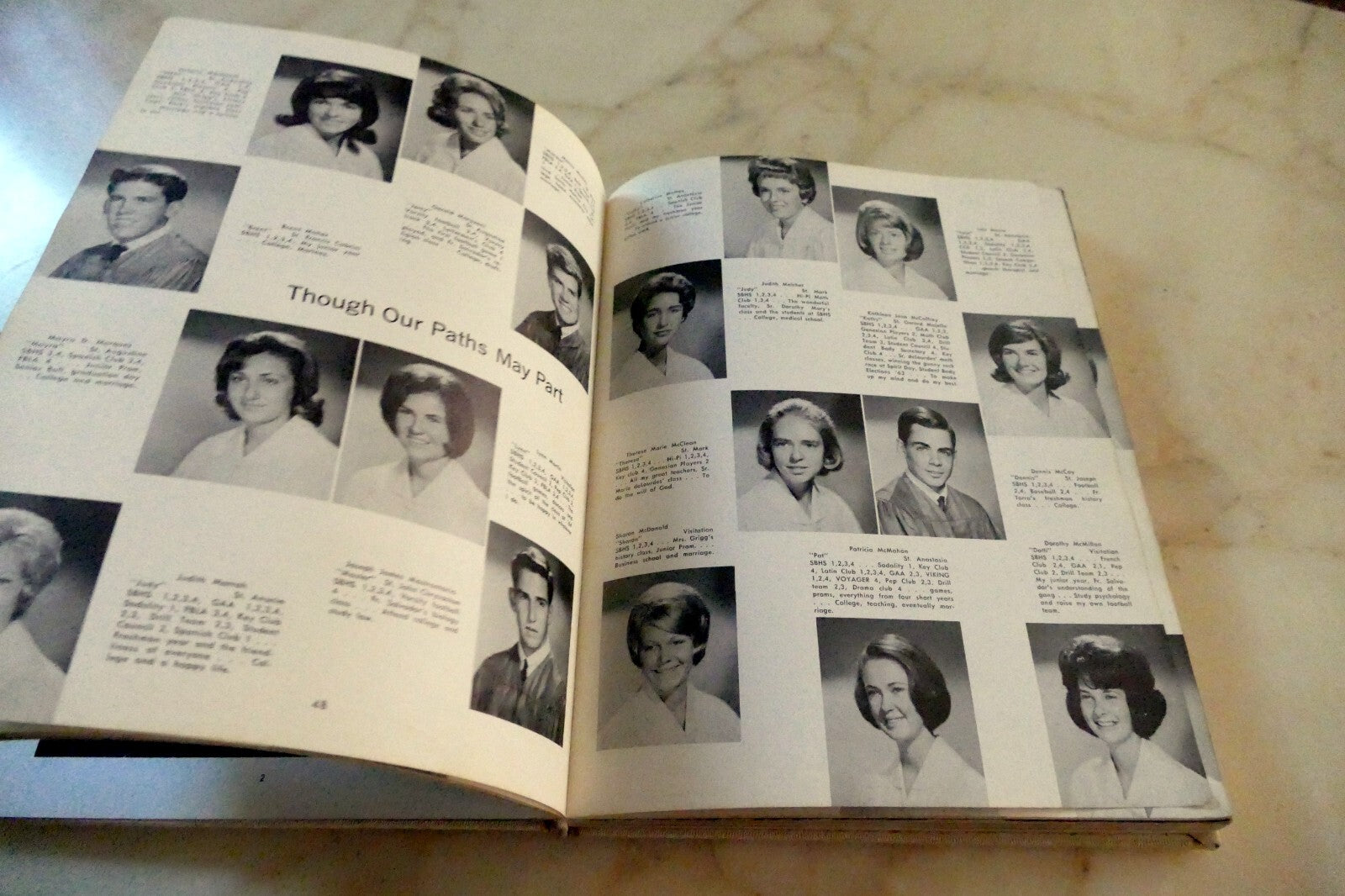 1964 St. Bernard High School Yearbook Voyager Playa del Rey California USA