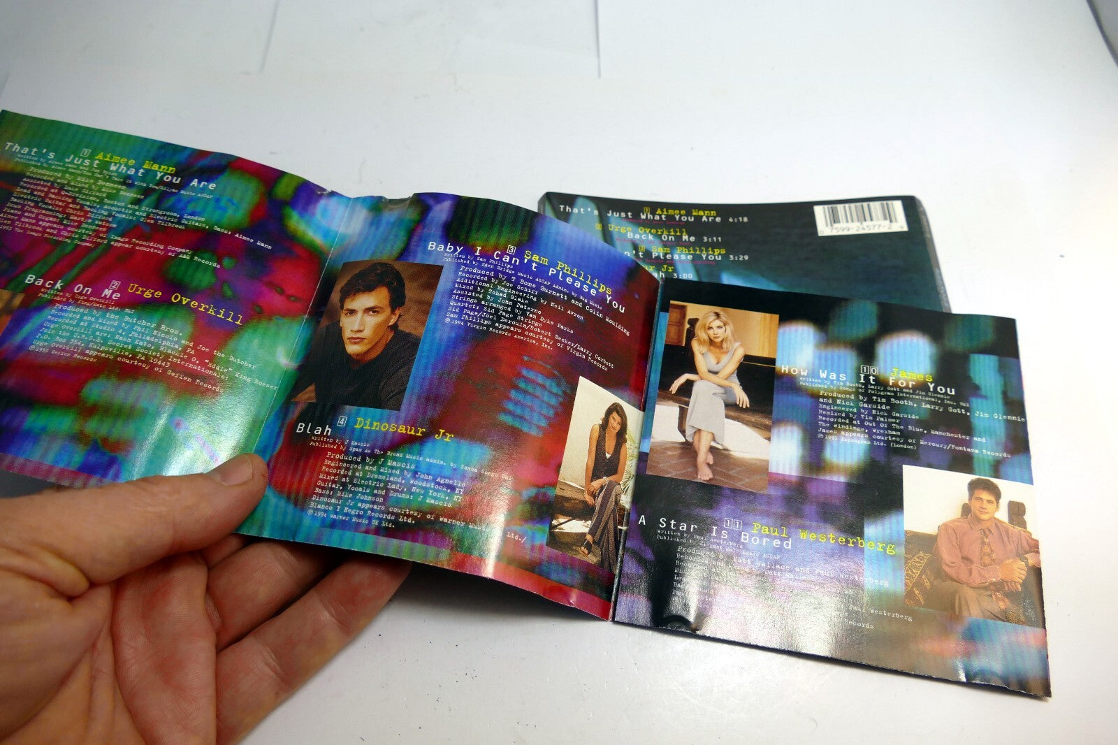 INLAY Cover ART Only Melrose Place MP 9-24577-2 Giant  NO Case or CD included