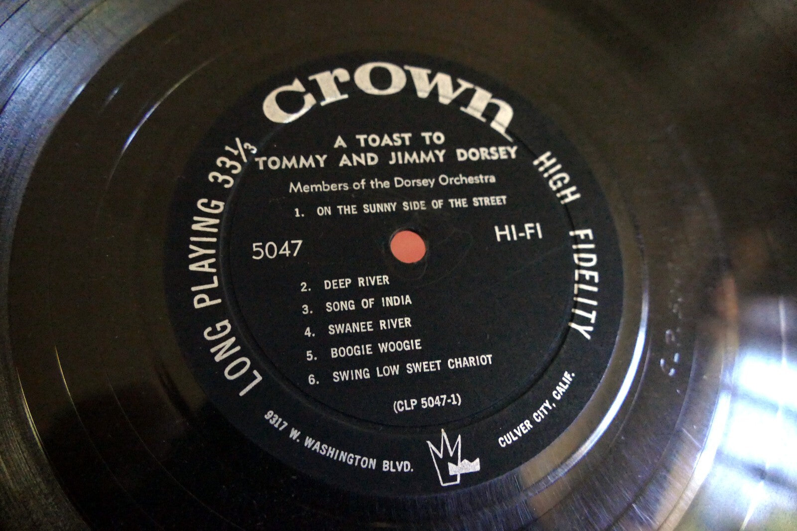 The Dorsey Orchestra - A Toast To Tommy And Jimmy Dorsey, VINYL LP