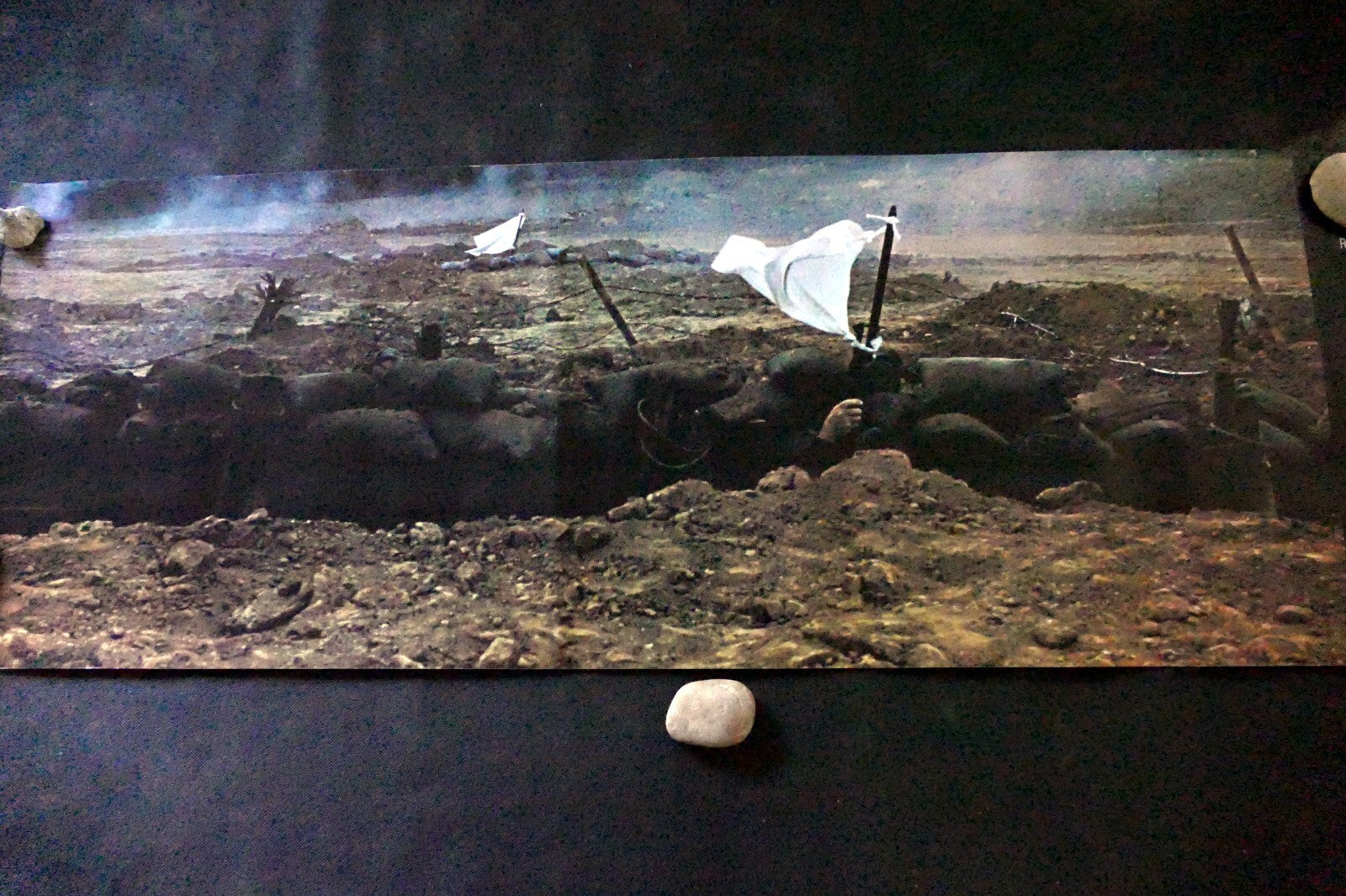 WWI Peace Poster reprint White flag solder surrender