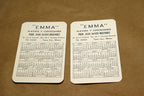 TAXCO GRO Mexico 1960's  MEXICO POCKET CALENDAR Panorama Church vista
