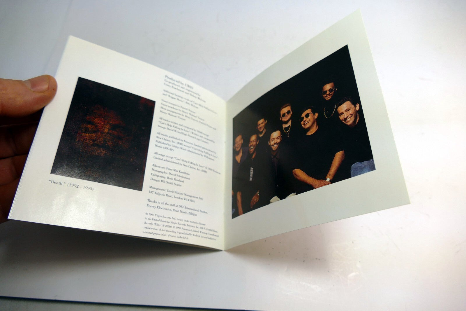 INLAY Cover ART Only NO Case, or CD included - UB40 Promises and Lies