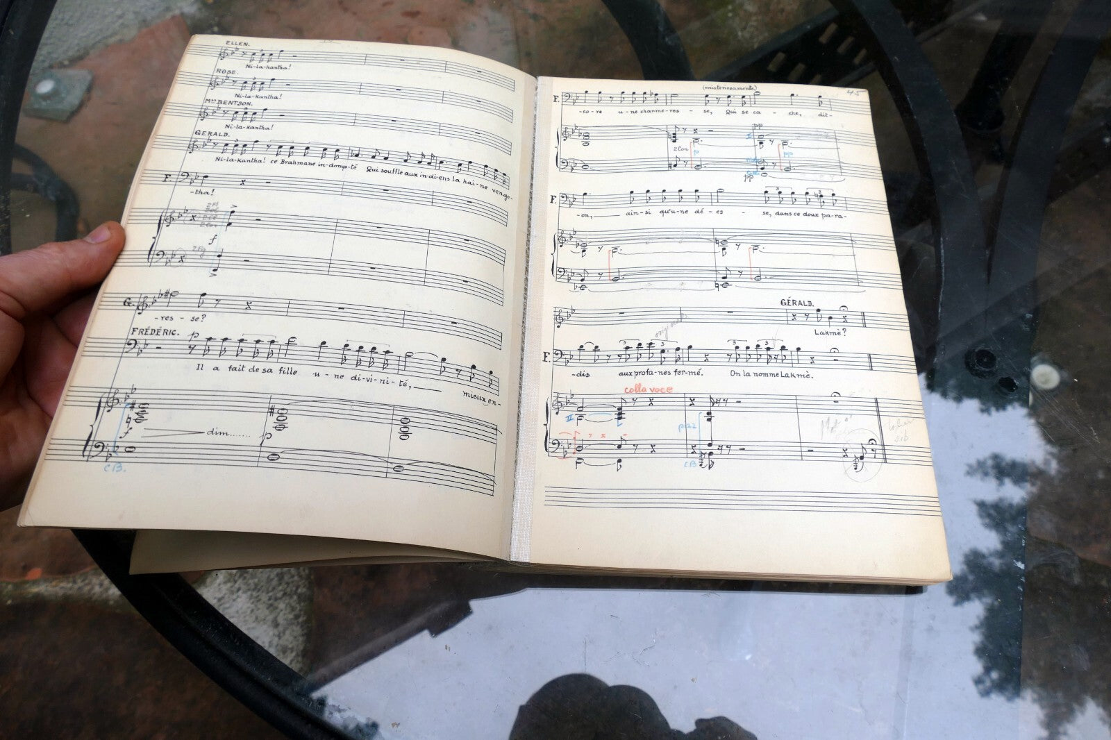 1883 Lakme sheet music  Léo Delibes  Opera en Trois Actes Paris Property Peroni