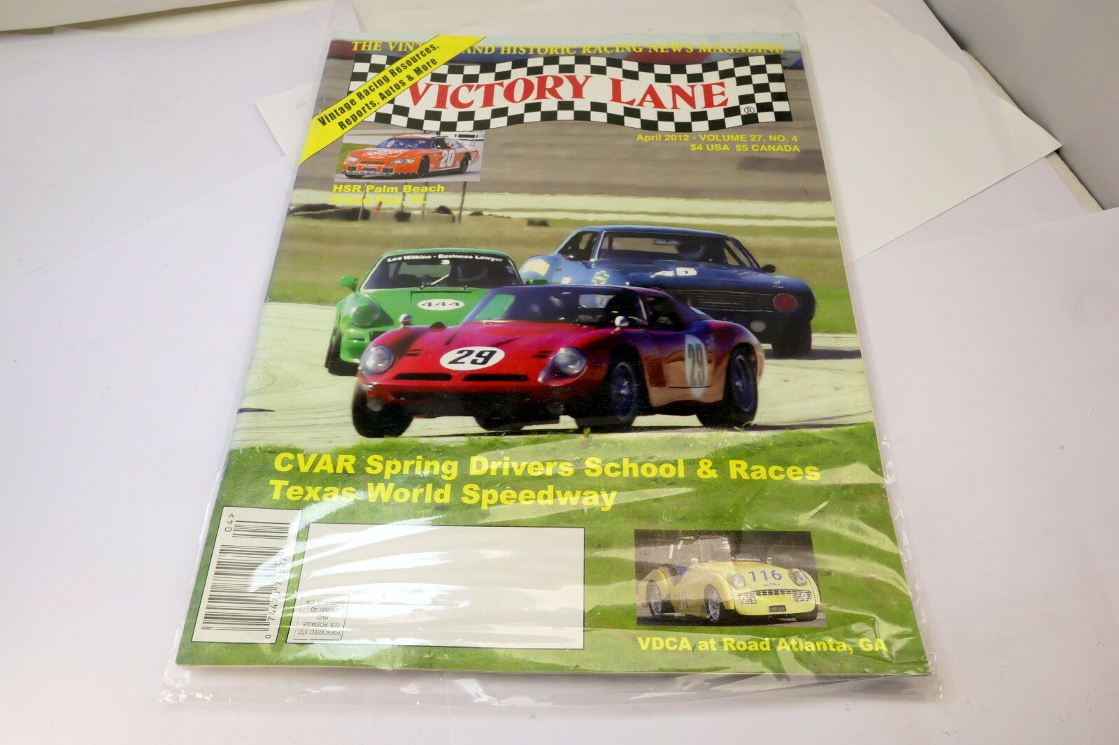 Victory Lane Grand Prix April 2012 CVAR Texas World Speedway Road Atlanta GA