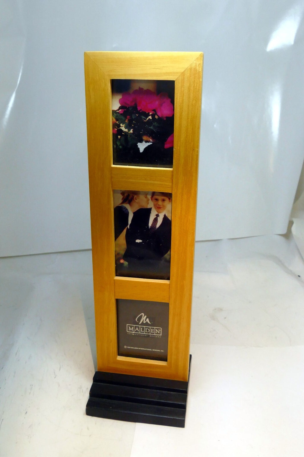 Malden 1.5X2" Opening Collage Matted Picture Frame, Displays Free standing desk