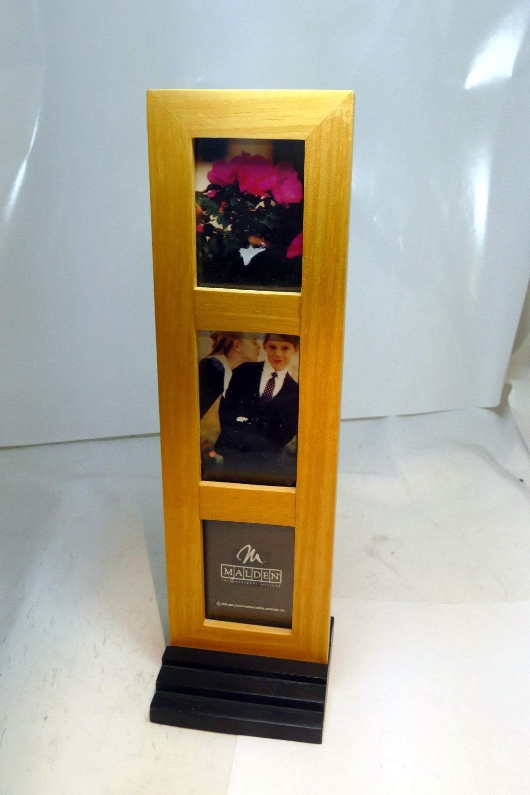 Malden 1.5X2" Opening Collage Matted Picture Frame, Displays Free standing desk