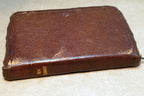 Pocket oxford new testament bible printed in london 1900's w/ color pictures