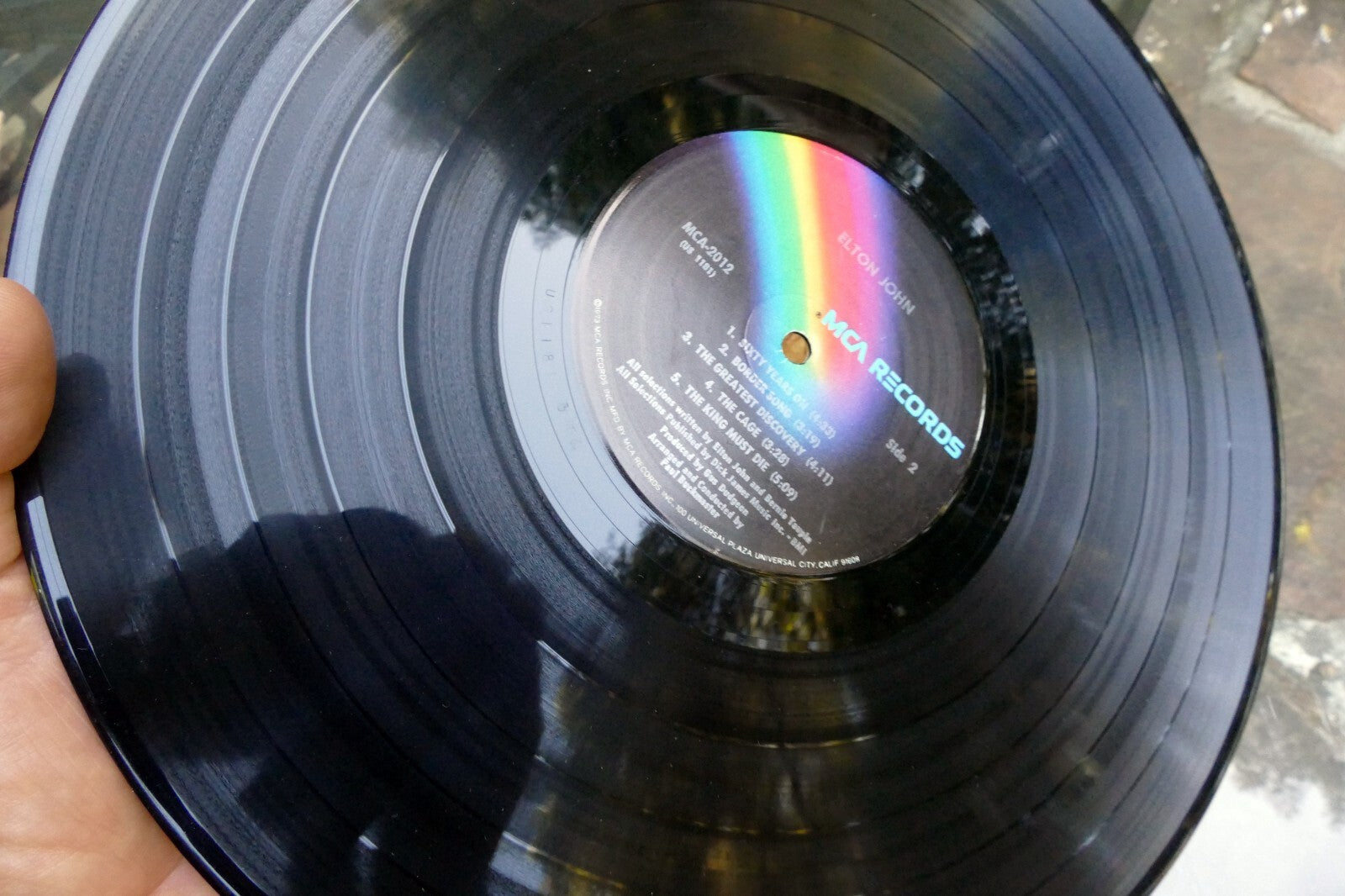 Vintage Elton John, LP Record, Gatefold (1973) MCA-2012 (US 1181)