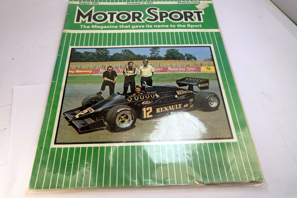 Motor Sport Magazine August 1983
