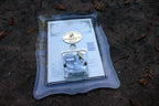 5X7" Acrylic Picture photo frame w music box TUNE: "That's what Friends are for"