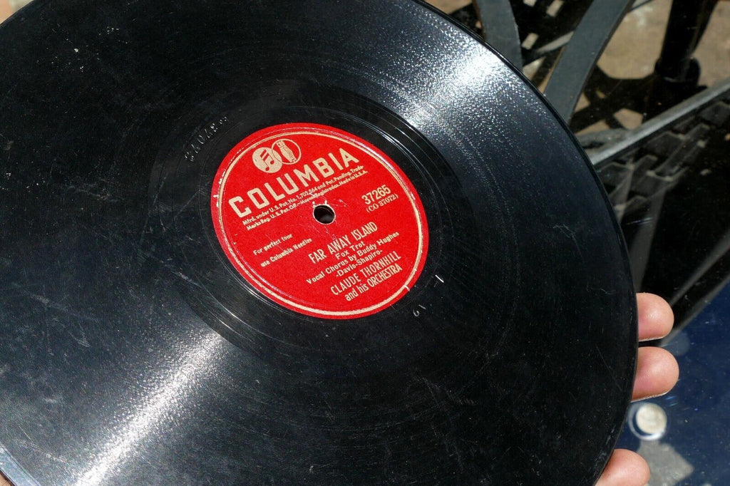 10" Claude Thornhill And His Orchestra ‎Far Away Island Why Did Fall 37265 1947
