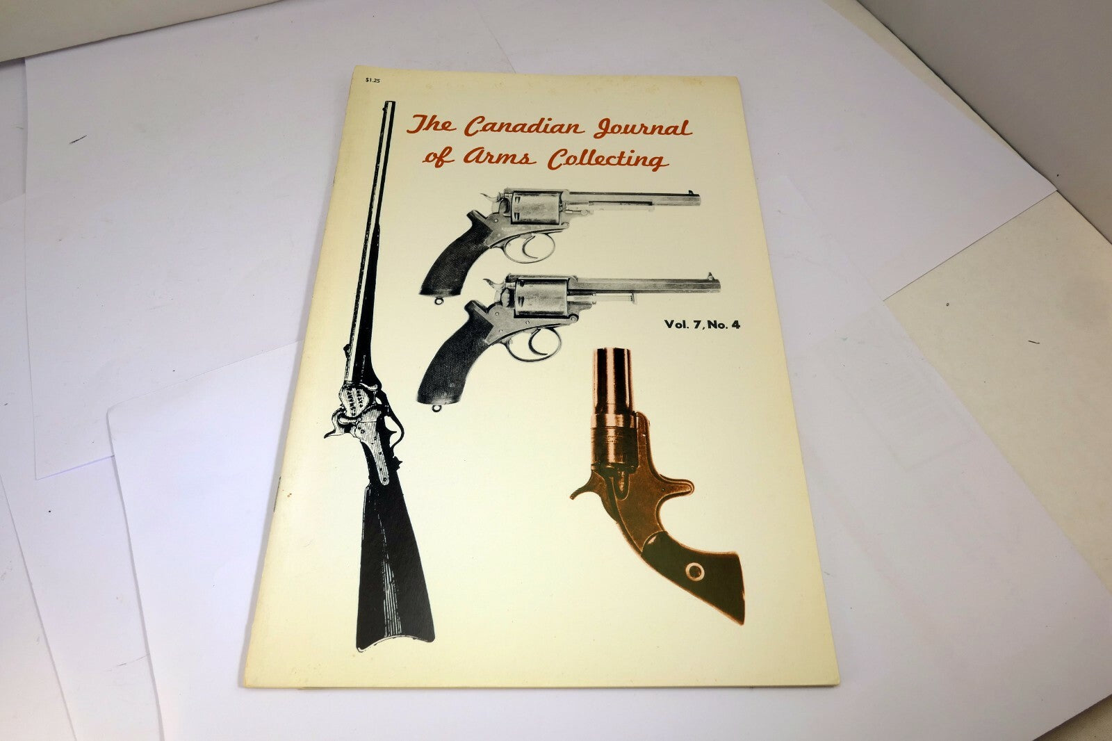 The Canadian Journal Of Arms Collecting Vol 7, no 4 November 1969