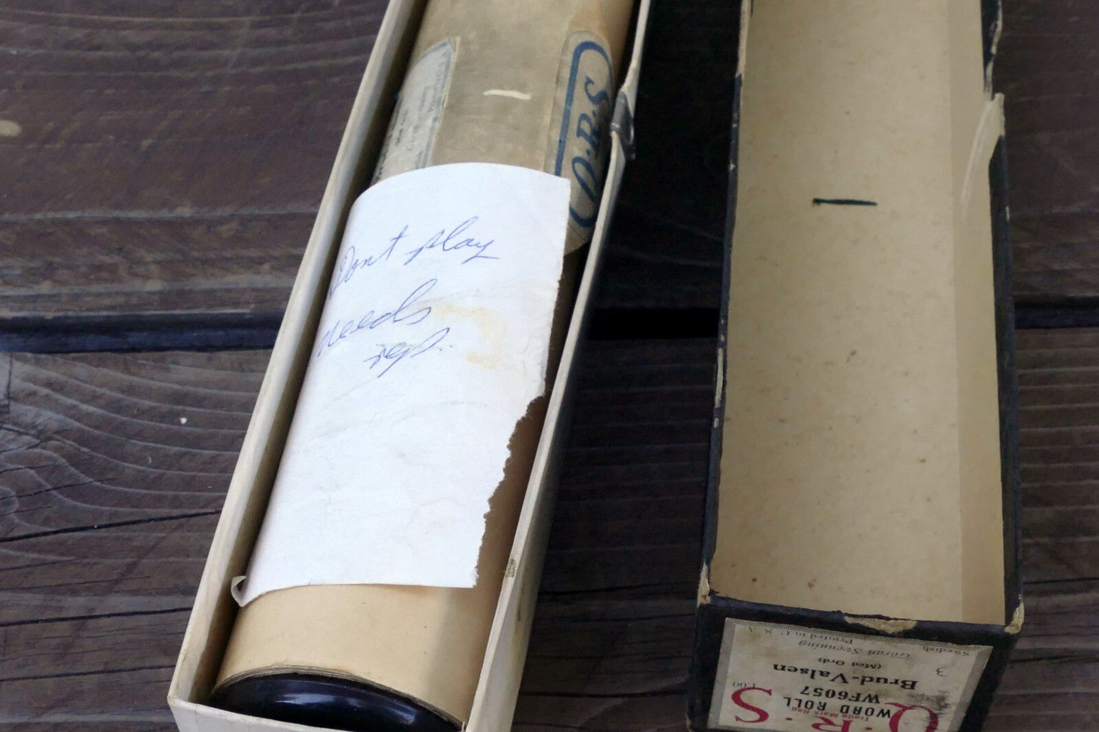 QRS Word Piano Roll WF6057 Brud-Valsen Svenning