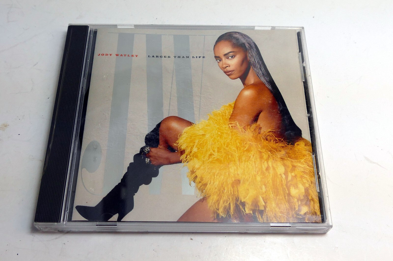 Cover art only Jody Watley Larger Then Life MCAD 6276 MCA  -  (NO CD included)