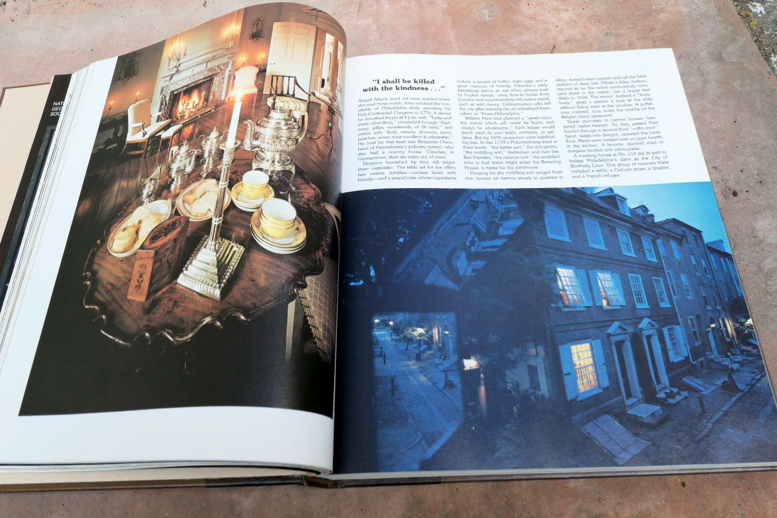 We Americans 1975, Hardcover National Geographic Illustrated Americana decor