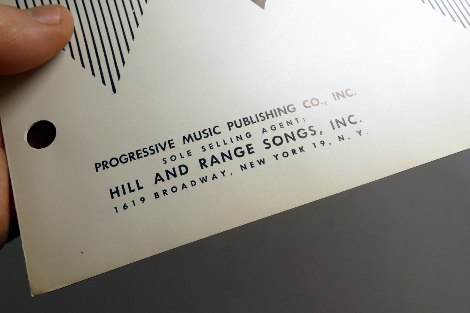 Mr. Charles' Blues by Ray Charles  1961 Sheet Music