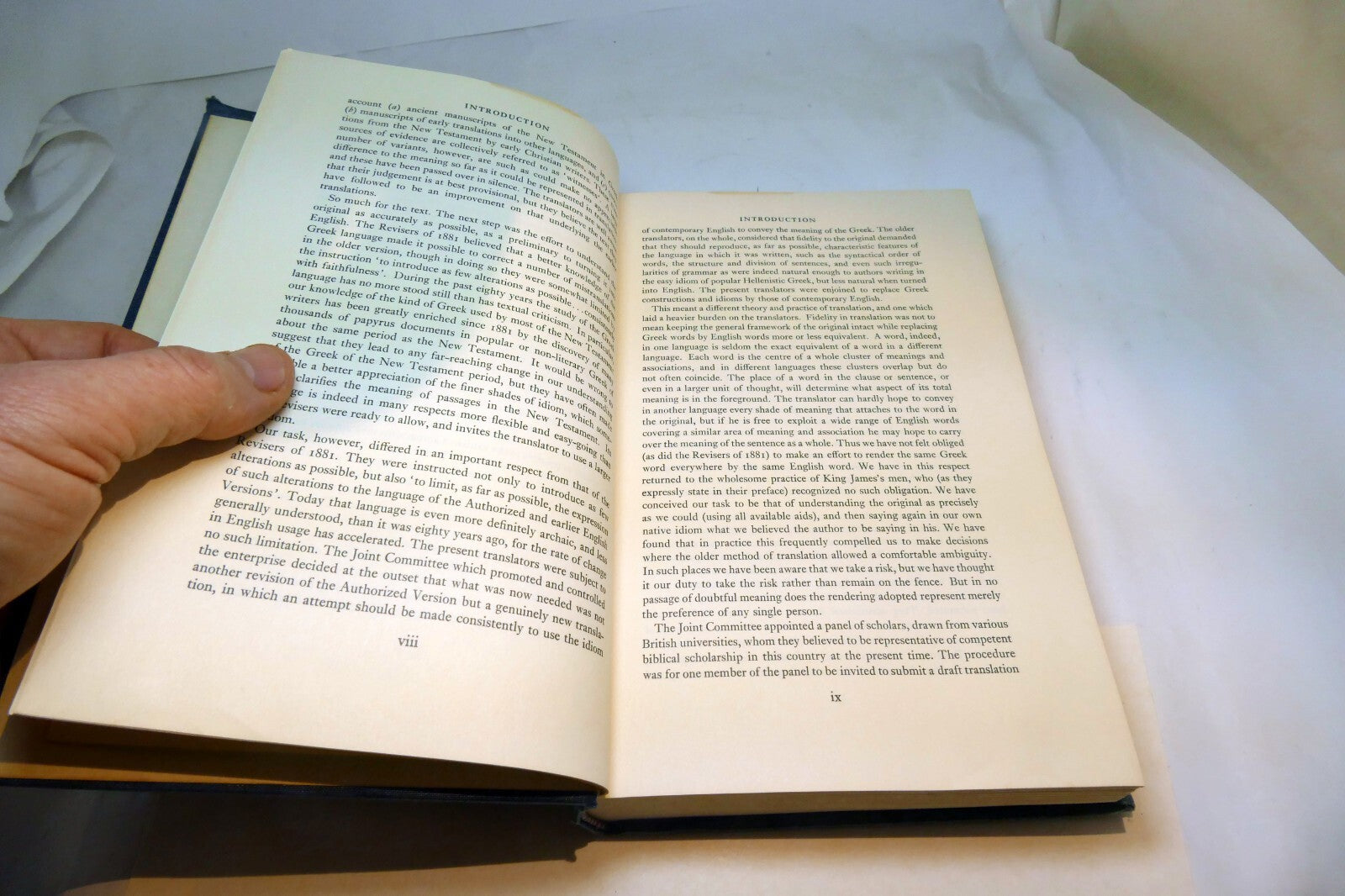Holy Bible The New English Translation Bible New Testament 1961 Oxford Press