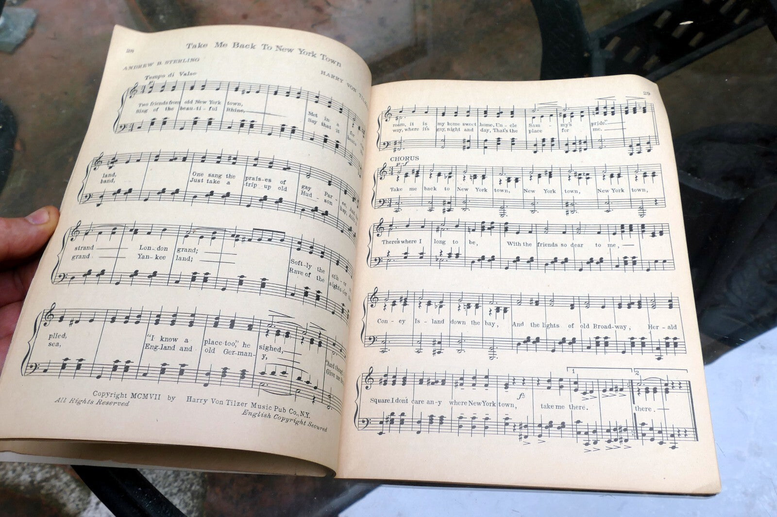Harry Von Tilzer's Favorite Hits Songs Sheet Music 1922