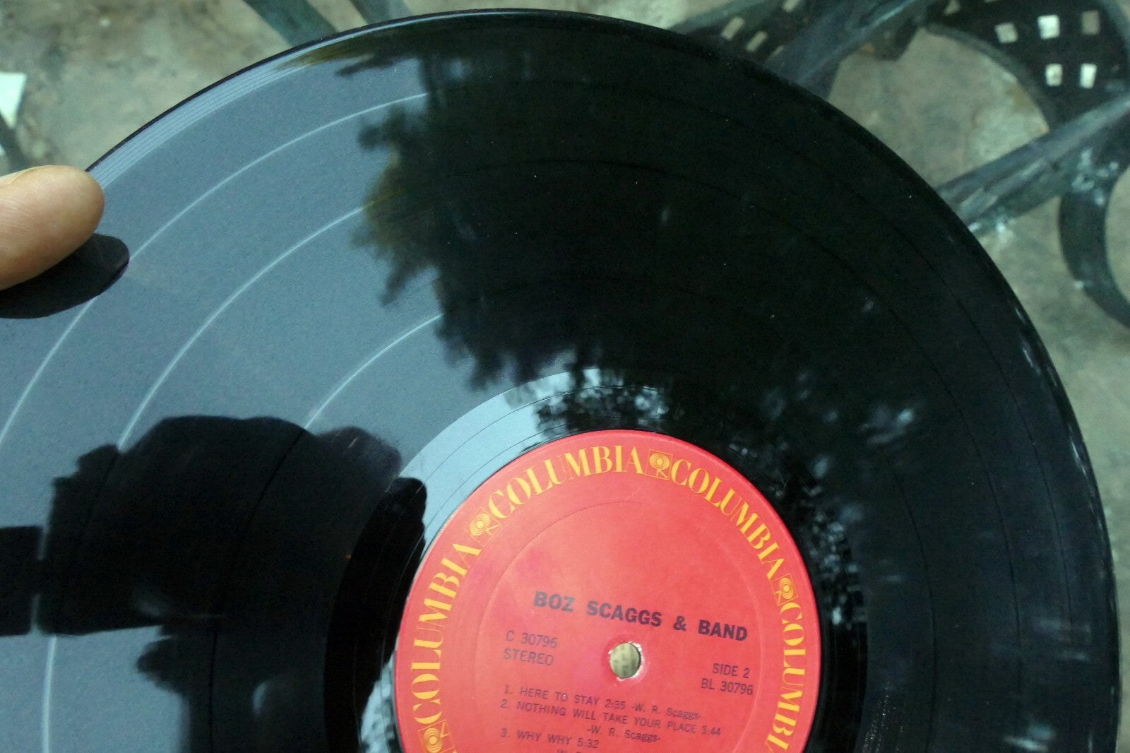 Boz Scaggs & Band C30796 Record 12" Vinyl