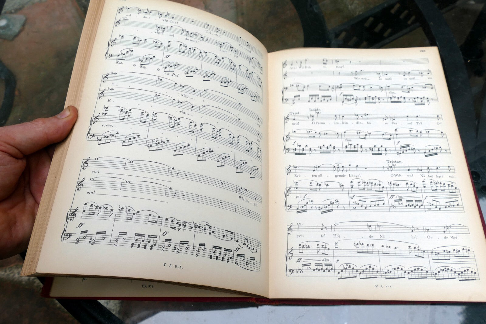 Wagner Tristan und Isolde Kleinmichel  sheet music Leipzig VA 524 1900's