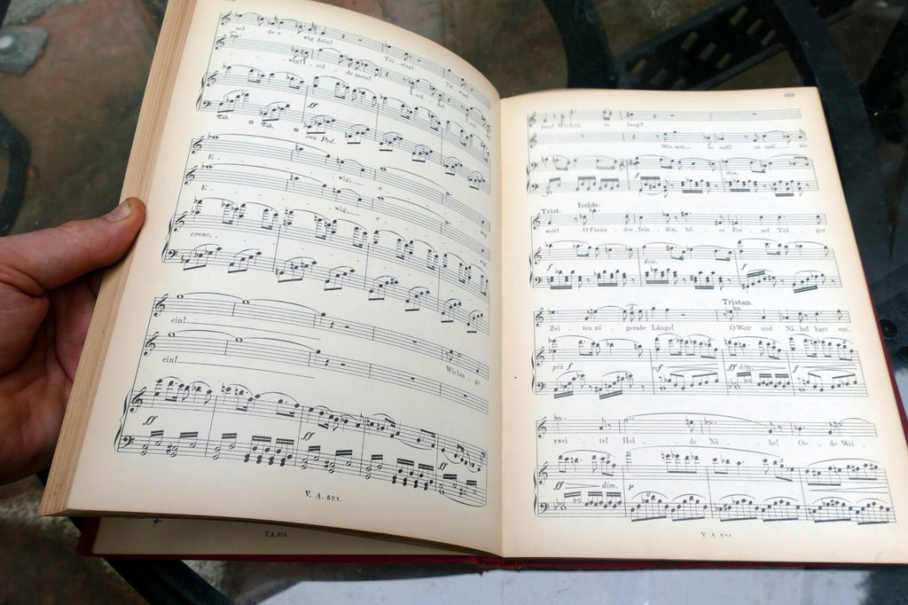 Wagner Tristan und Isolde Kleinmichel  sheet music Leipzig VA 524 1900's