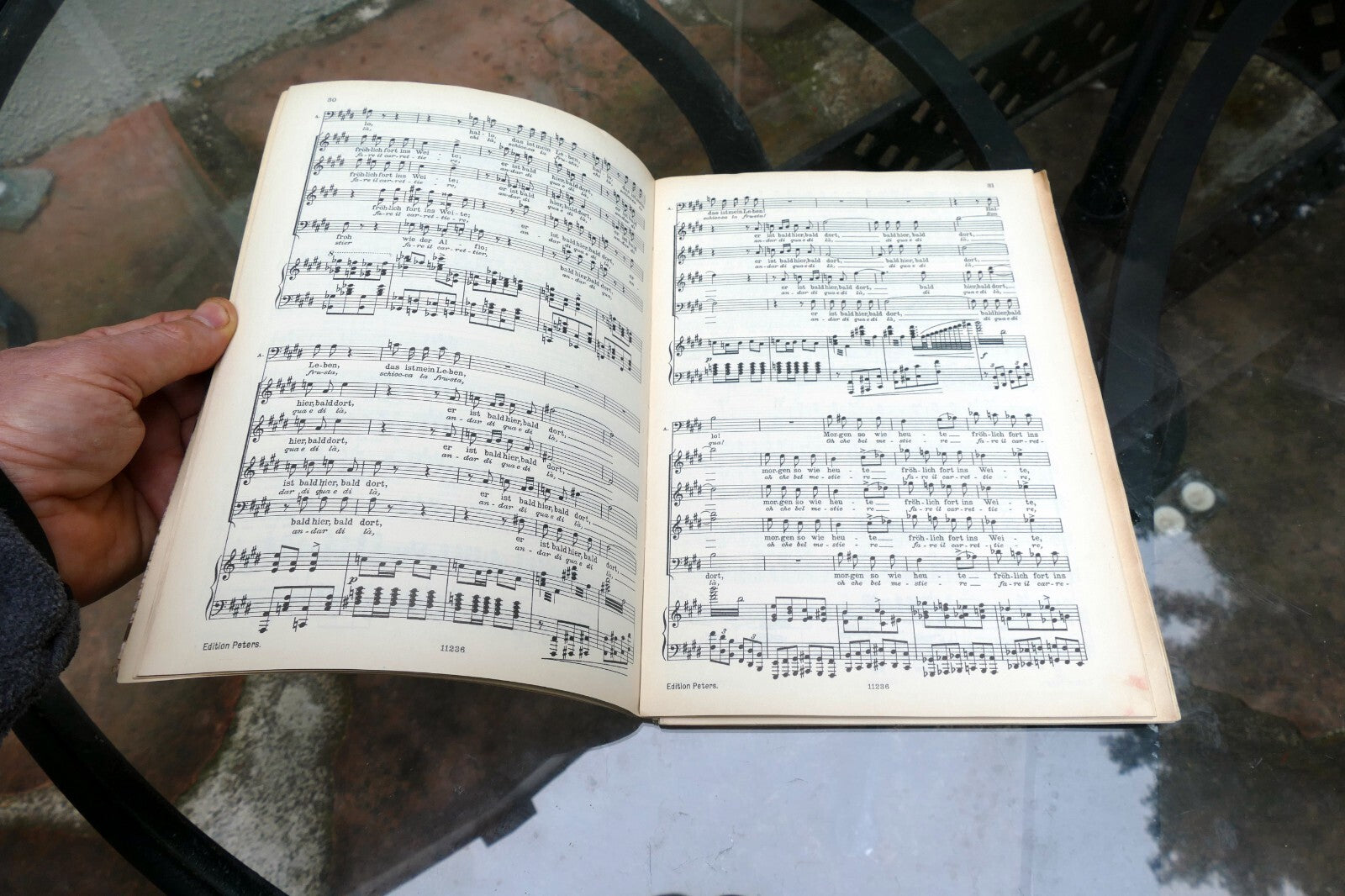 CAVALLERIA RUSTICANA Oper Musik Von MASCAGNI 1945 Berlin-Leipzig sheet music