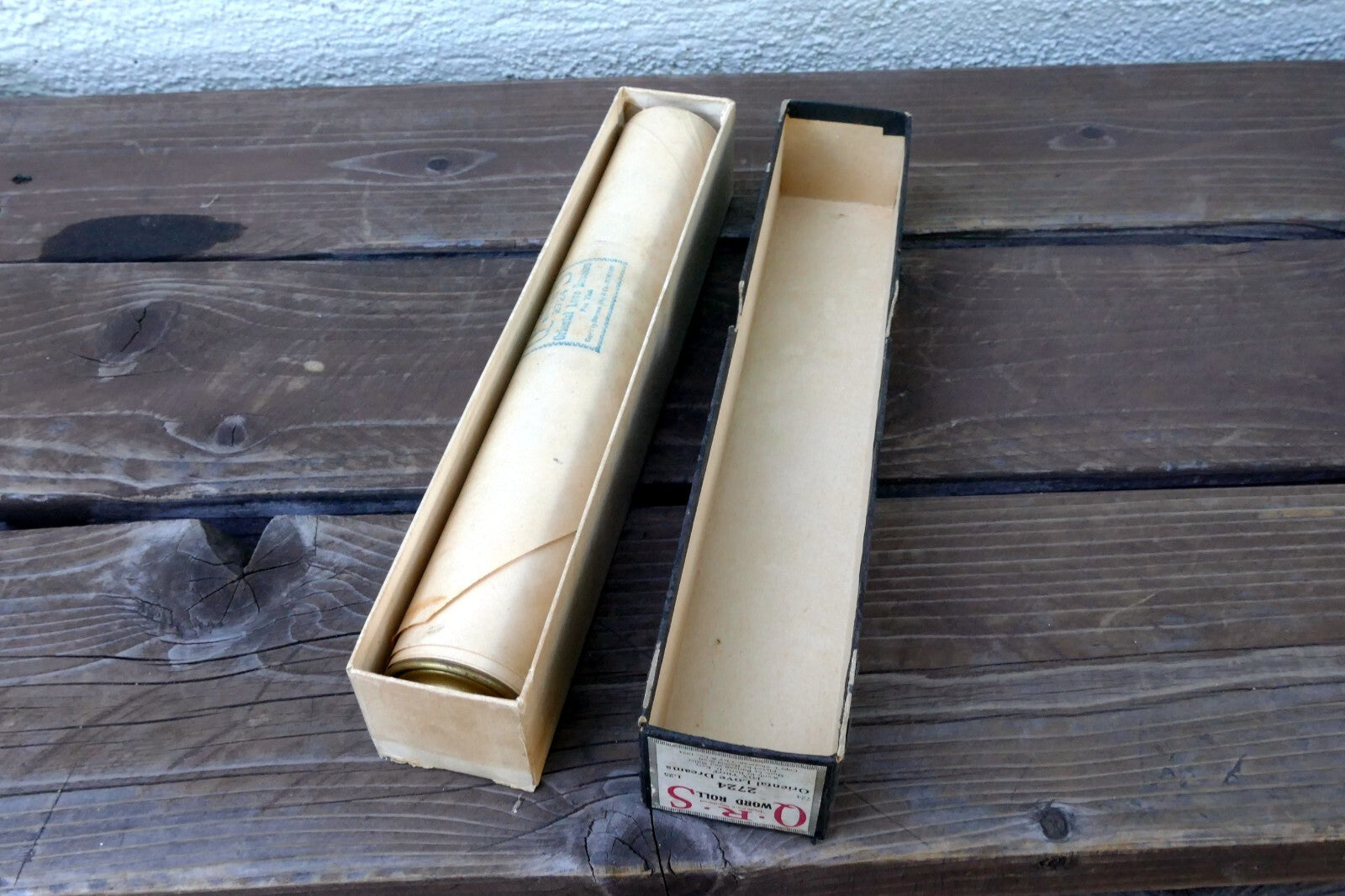 QRS Word Piano Roll 2724 Oriental Love Dreams Fox Trot