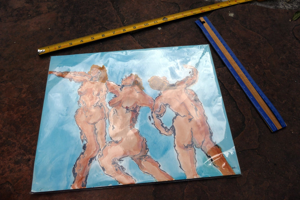 Three Graces 11X14" by Steve Lewis print numbered #1